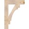 Ekena Millwork Merced Block Smooth Bracket, Douglas Fir, 5 1/2"W x 28"D x 40"H BKT06X28X40MRC05SDF - alternate 3